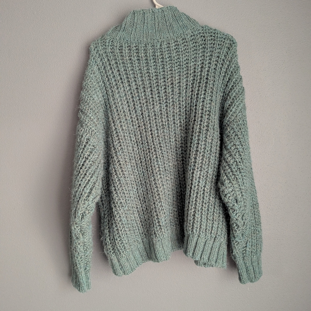 Universal thread deep teal sweater size large wom… - image 4